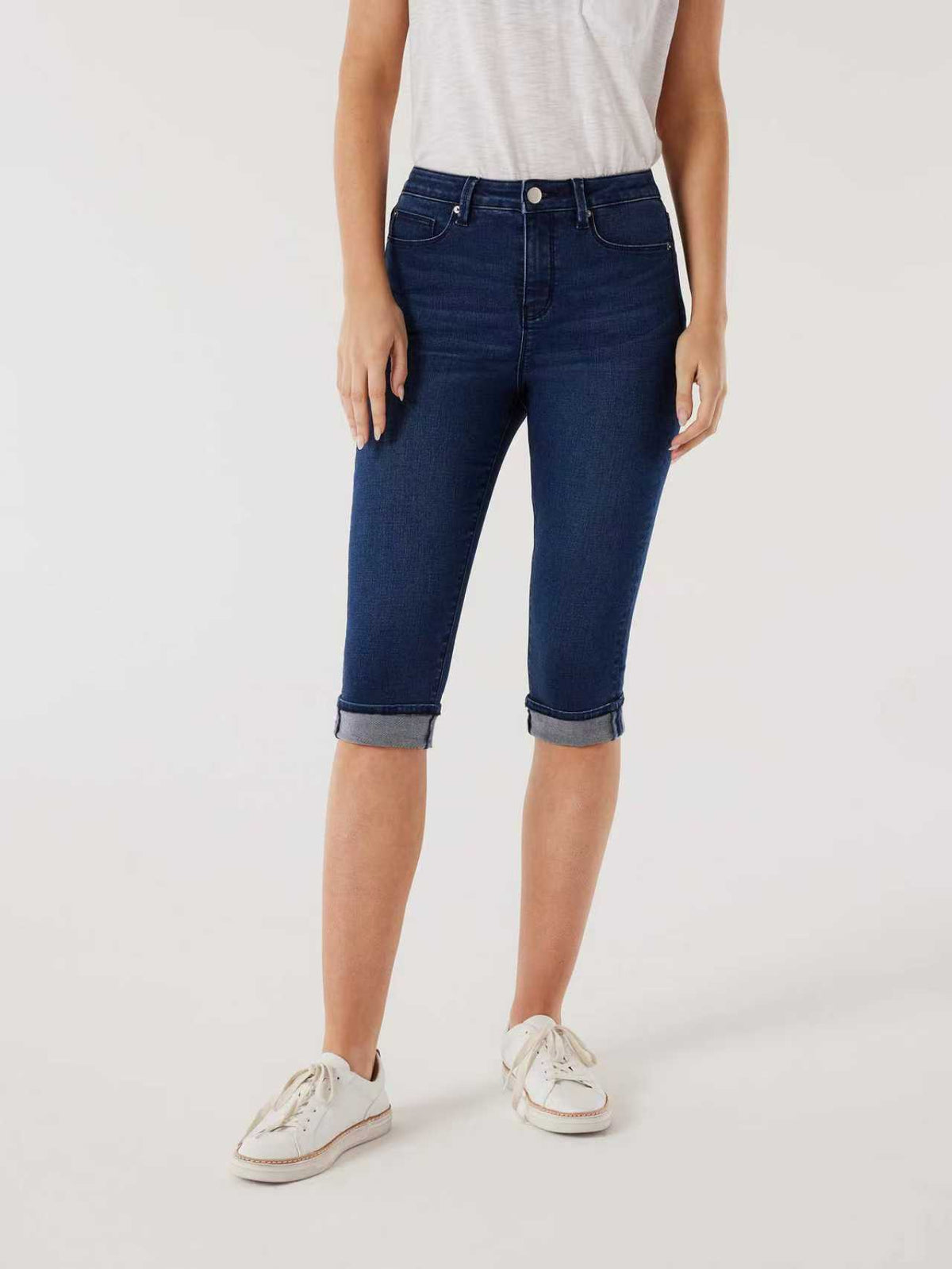 Jeanswest Maddy Mid Waisted Skinny Pedal Pusher WFJ-14378-01