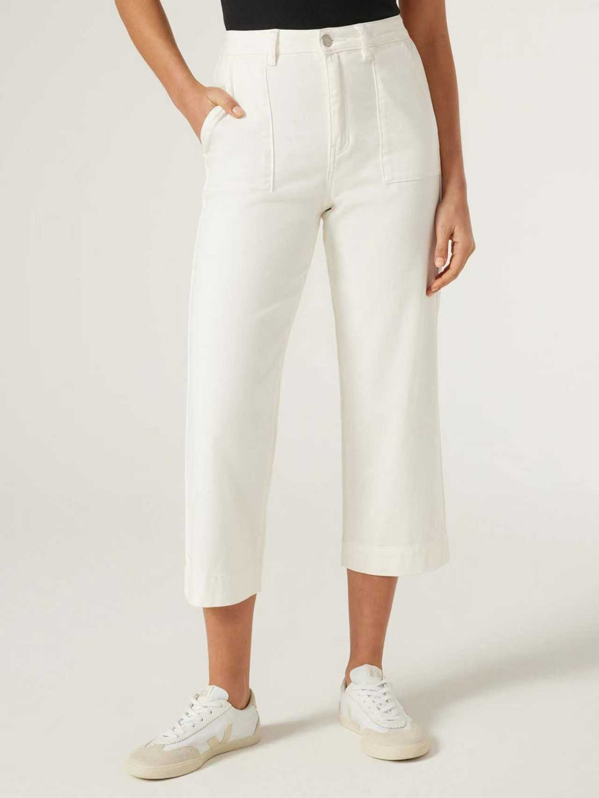 Jeanswest Kelsey Utility Relaxed Capri WFJ-15478-01/-02