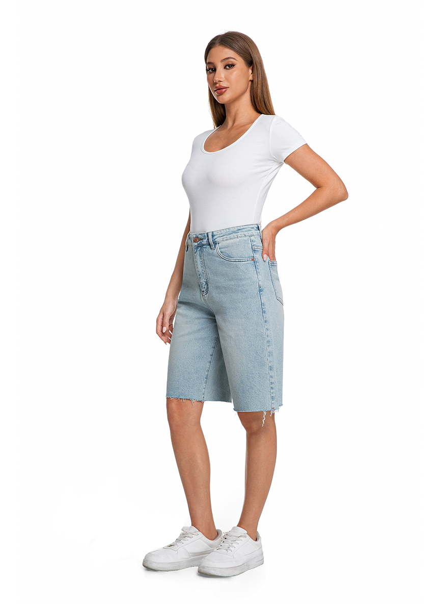 Jeanswest Jeanswest Classic Mid-Length Short - S6A-52-263002 Authentic Everyday Style