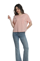 Jeanswest S6A-52-273034 Effortless Cotton Batwing Tee