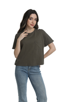 Jeanswest S6A-52-273034 Effortless Cotton Batwing Tee