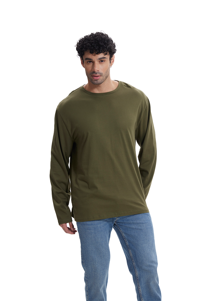 Jeanswest Jeanswest Aussie Essential Long Sleeve Crew Tee S6A-62-171006