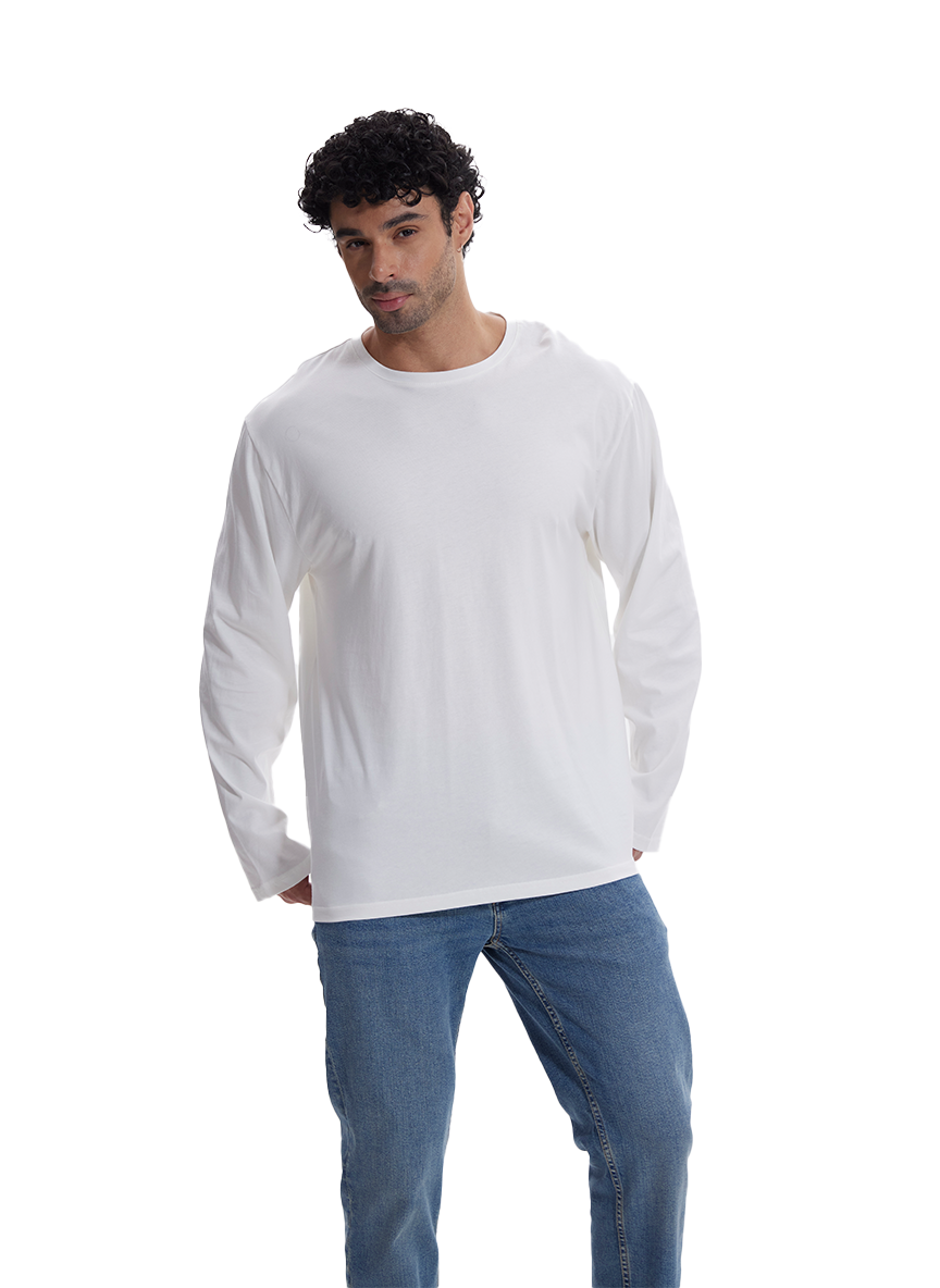 Jeanswest Jeanswest Aussie Essential Long Sleeve Crew Tee S6A-62-171006